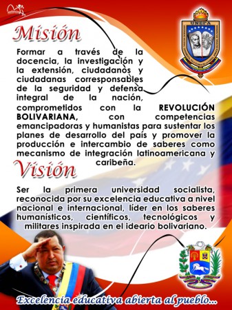 MISION Y VISION DE LA UNEFA